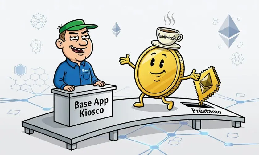 Base integra Earn y Borrow para conectar aplicaciones con finanzas descentralizadas