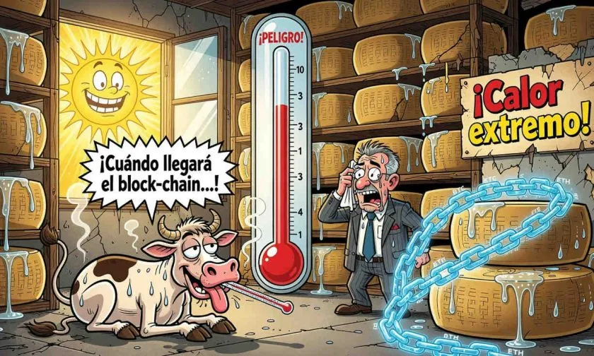 El calor extremo asfixia a los bancos de queso de Italia: el Parmigiano respalda préstamos y ahora sufre