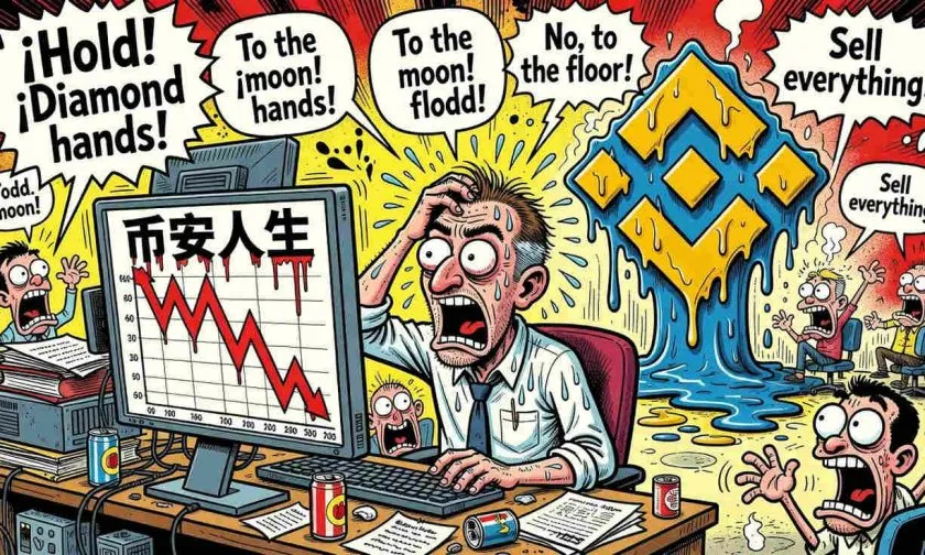 $币安人生 pierde fuelle un -17% desde su máximo histórico y el volumen se desploma