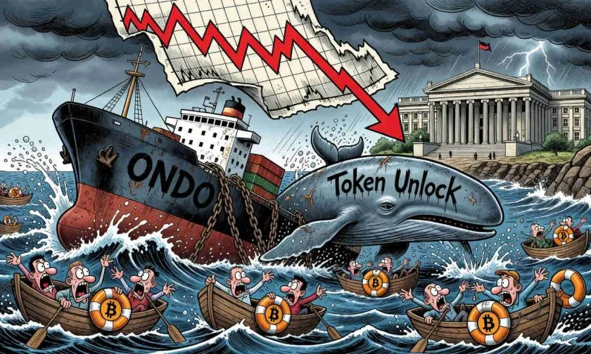 ONDO cae 2.6% y profundiza su tendencia bajista pese a soporte de largo plazo