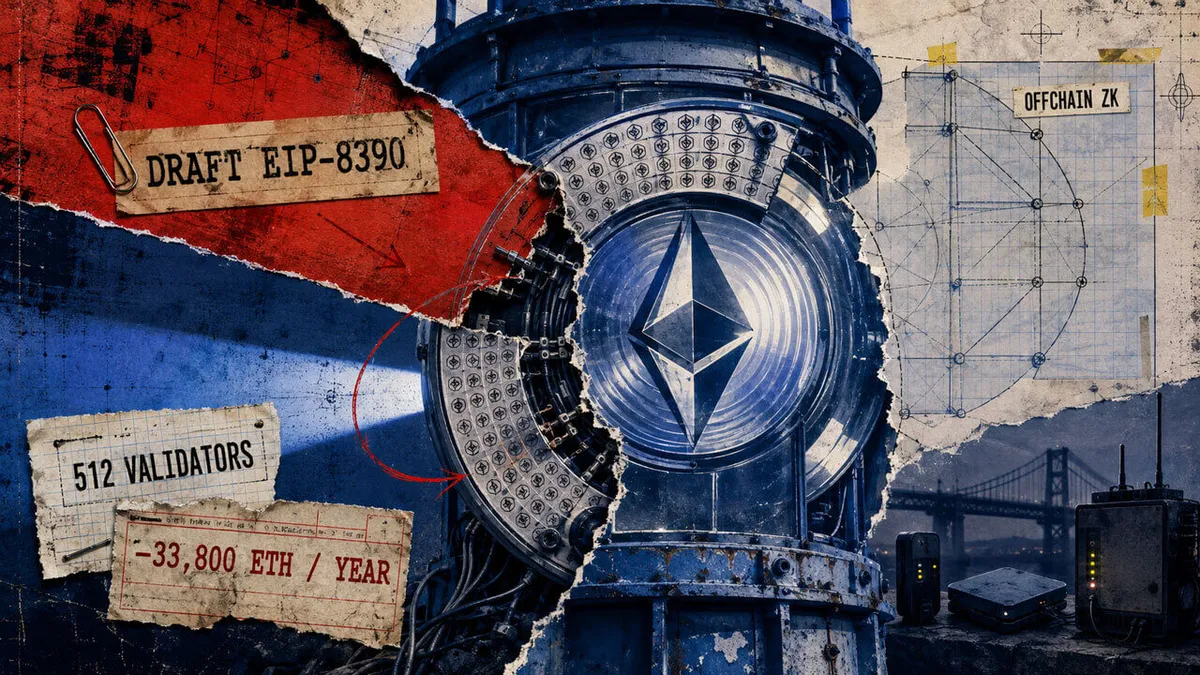 EIP-8390 aims to reduce ETH issuance by 33,800 but disrupts Altair light clients