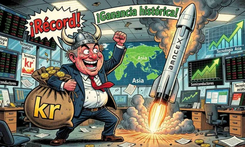 Fondo soberano de Noruega reporta ganancias récord de USD $184.900 millones y participa en SpaceX