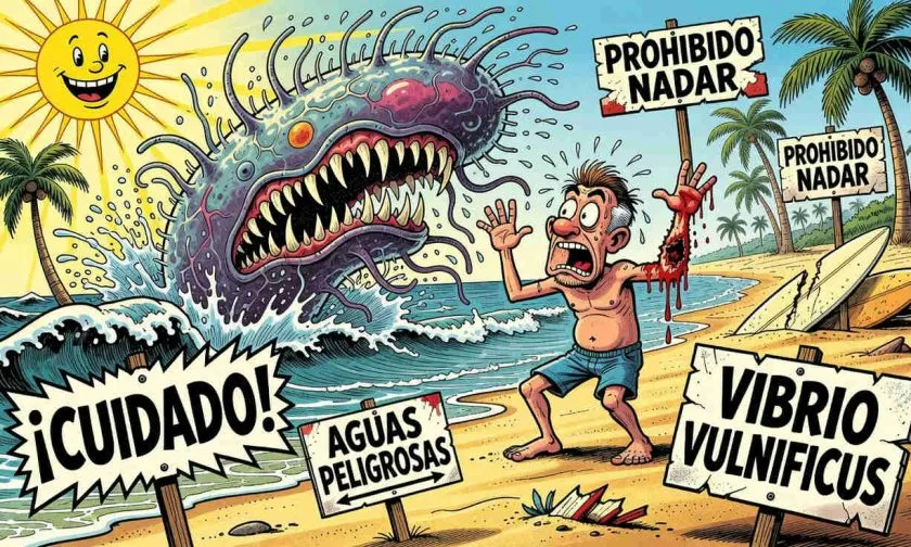 Aumento de infecciones por Vibrio vulnificus en Luisiana deja cinco muertes
