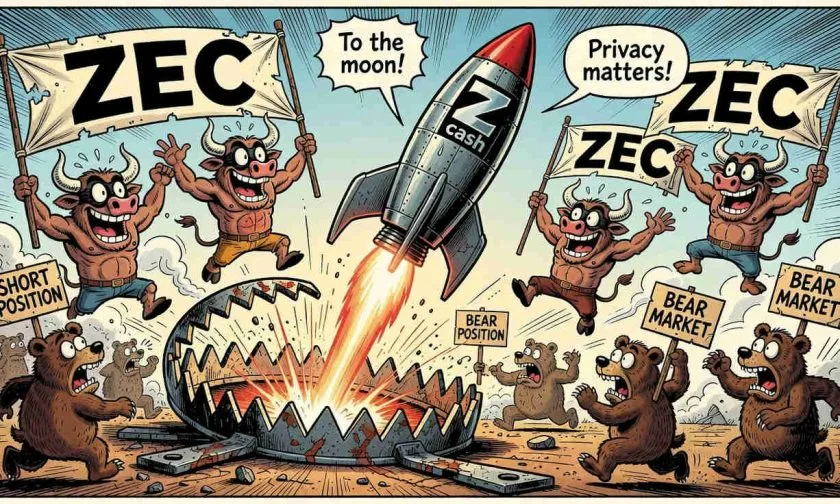 ZEC se dispara un 25% en 24 horas y recupera los $500: ¿nuevo ciclo alcista para la privacidad?