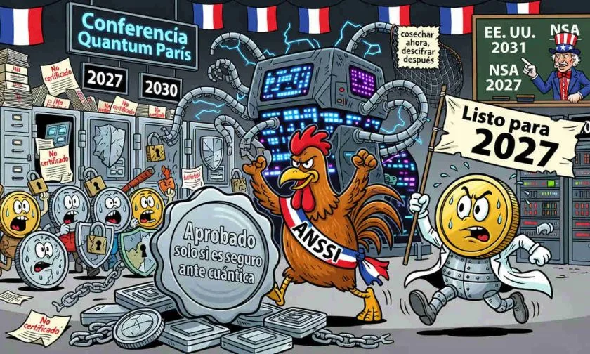 Francia acelera la seguridad cuántica y Algorand gana ventaja frente a otras blockchains