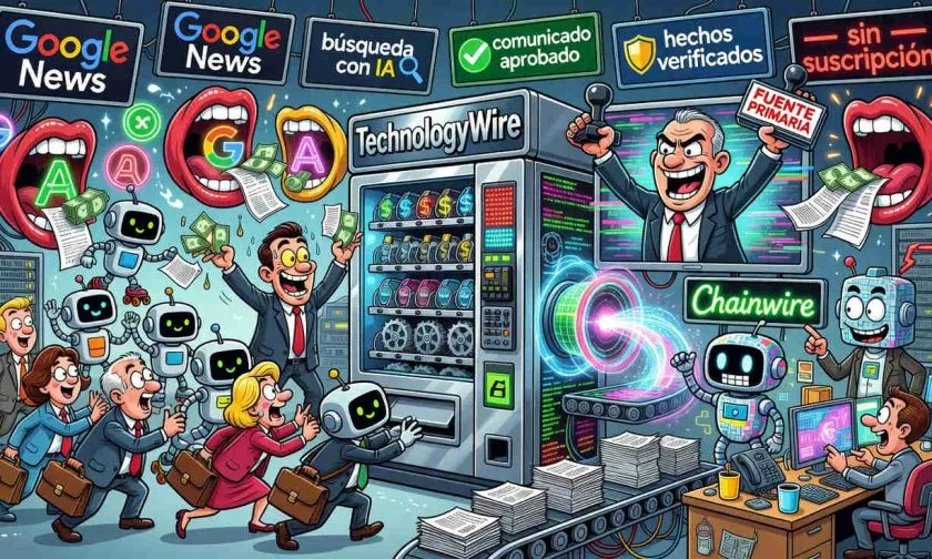 Matriz de Chainwire debuta un nuevo servicio de noticias tecnológicas para la era de la IA
