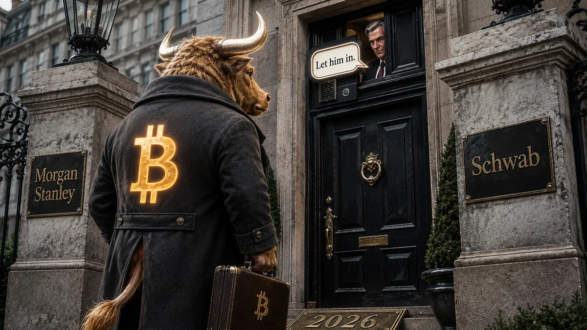 Morgan Stanley and Charles Schwab are rushing into crypto: what do they see coming?