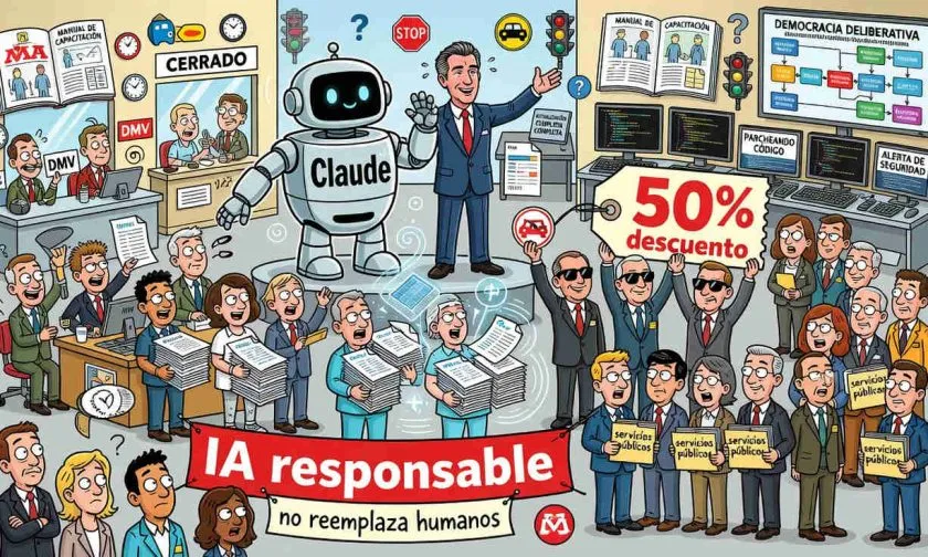 California pacta con Anthropic para llevar Claude a todas sus agencias estatales