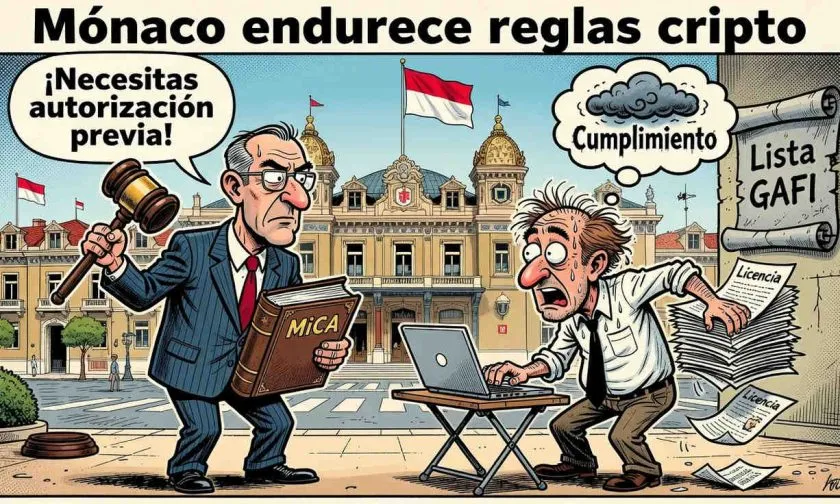 Mónaco refuerza su regulación cripto con ley alineada a MiCA y GAFI