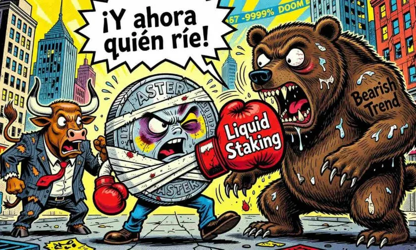 ASTER despierta con un volumen explosivo y pone en jaque la tendencia bajista