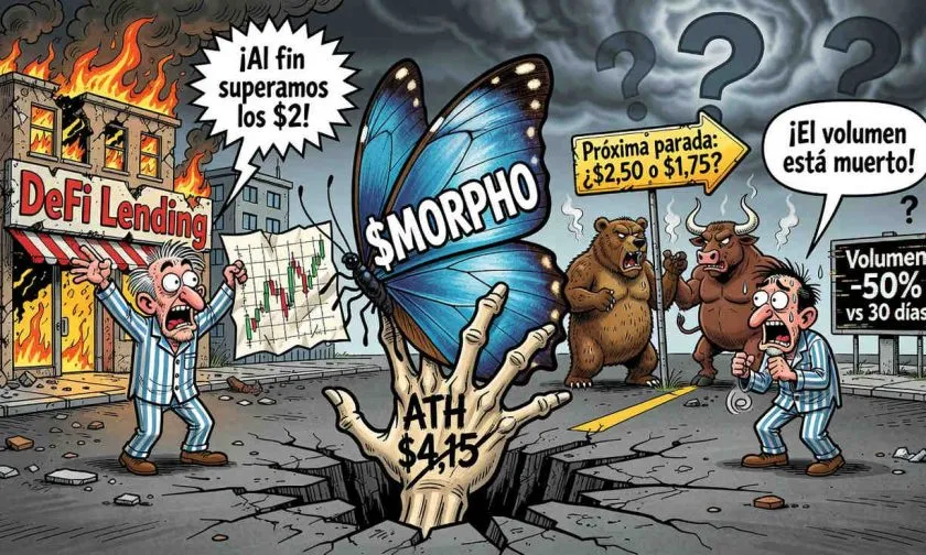 Morpho rompe los $2: ¿está ante un nuevo rally alcista o es una trampa de liquidez?