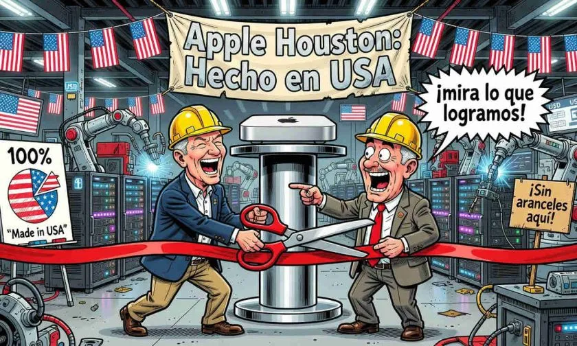 Apple refuerza su compromiso con EE. UU. al inaugurar planta en Houston