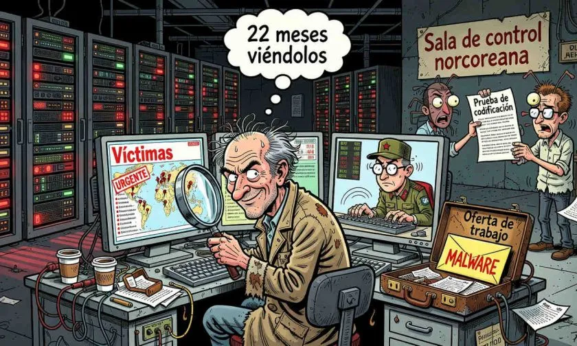 Infiltración revela 1.640 víctimas de hackers norcoreanos en 57 países