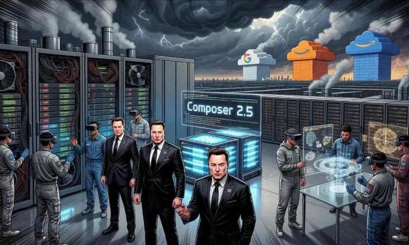 XAI de Elon Musk daría poder de cómputo a Cursor y desafiaría a Google, Amazon y Microsoft
