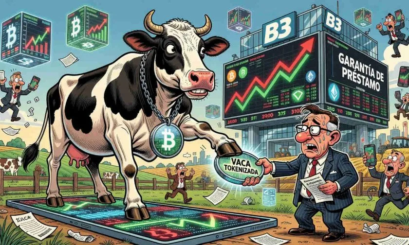 Brasil evalúa ganado tokenizado como garantía para préstamos en el mercado financiero