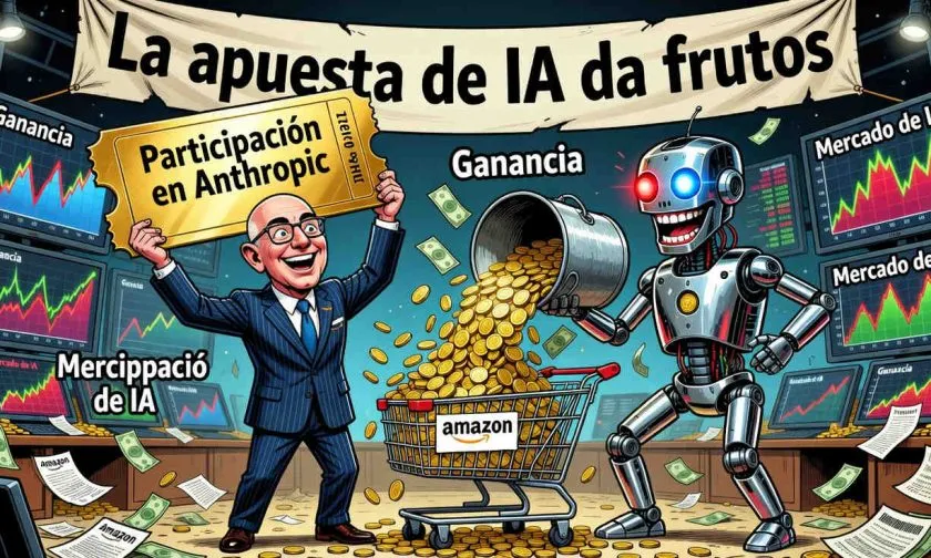 La participación de Amazon en Anthropic apunta a una enorme ganancia