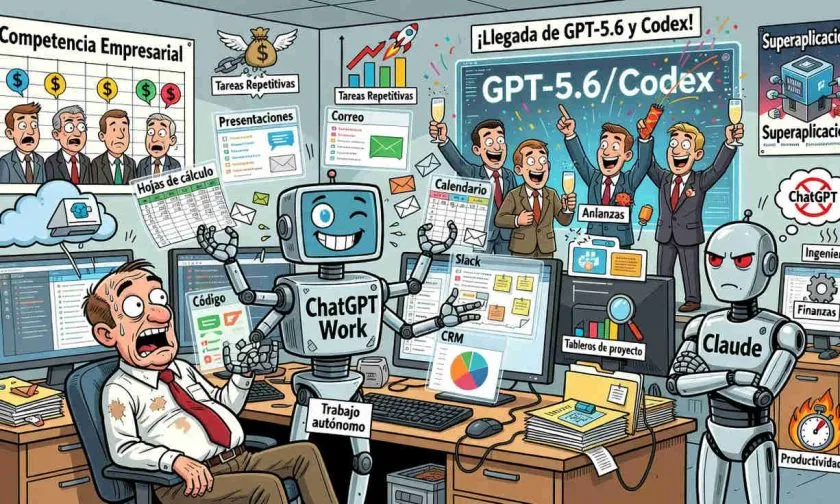 OpenAI lanza ChatGPT Work, un agente de IA capaz de hacer tu trabajo por ti