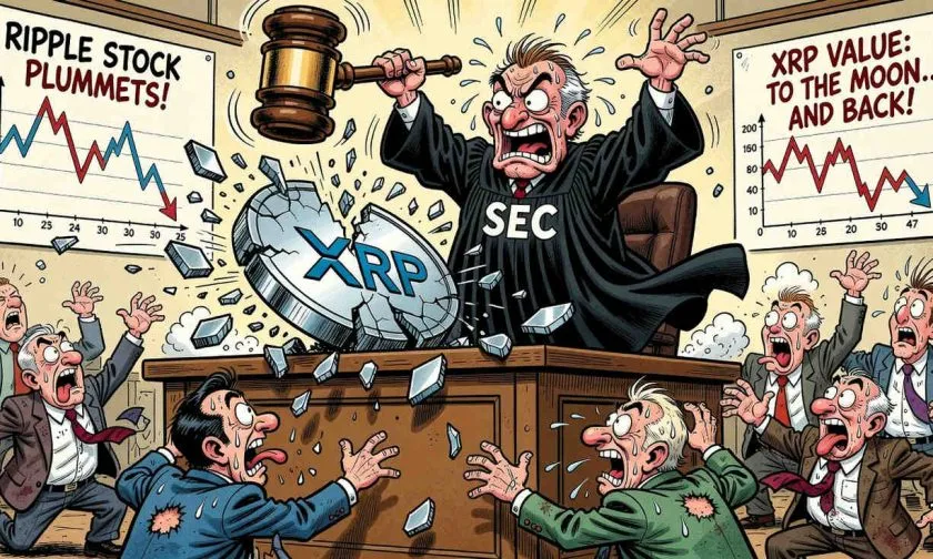Xrp lucha por los $1,10 mientras el mercado espera la decisión de la apelación