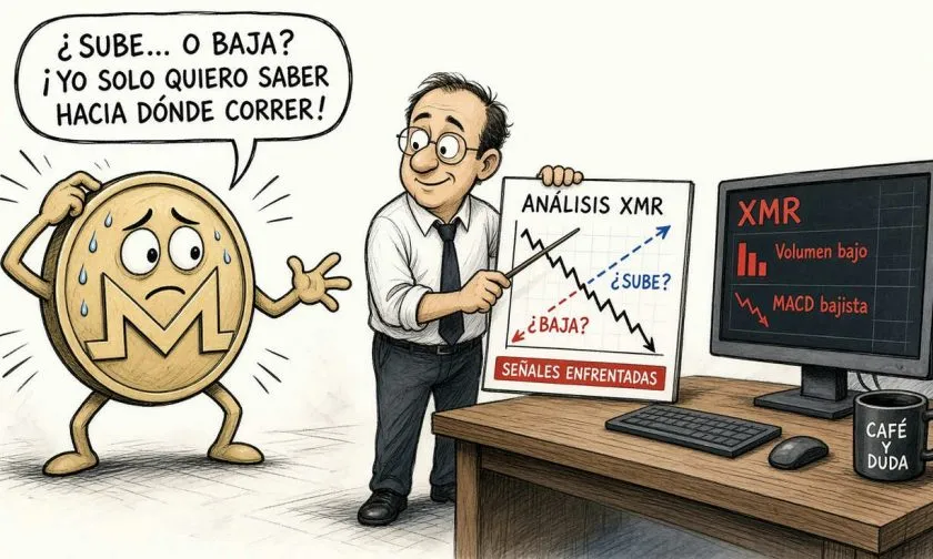 Monero enfrenta señales mixtas mientras la presión macroeconómica desafía sus soportes