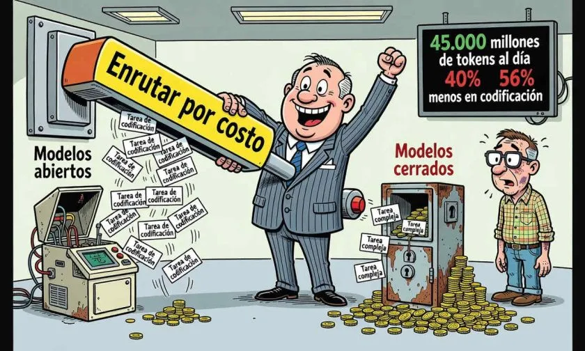 AT&T reduce 56% los costos de codificación al usar IA de modelos abiertos