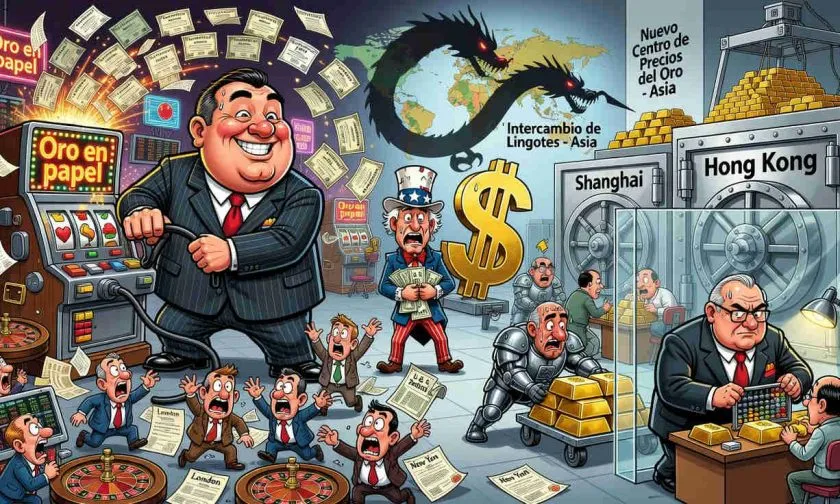 China restringe el oro en papel y reabre el debate sobre el control del dinero global