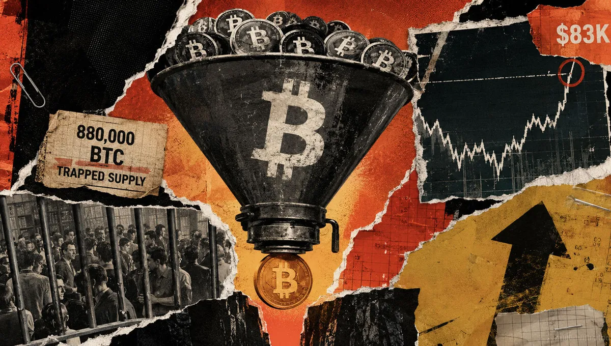 Bitcoin faces $68 billion barrier from 880k BTC before $80,000 breakout