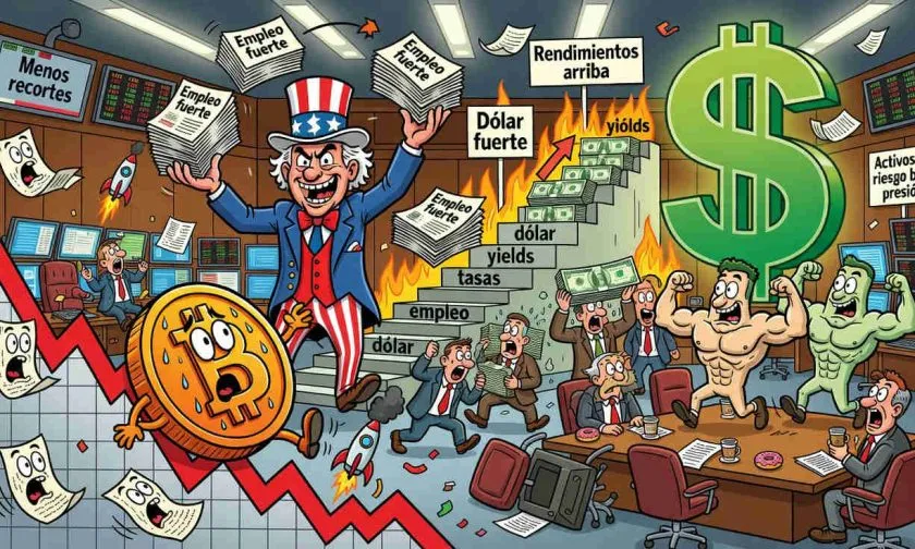 Por qué un empleo fuerte en EE. UU. puede hundir Bitcoin y las acciones