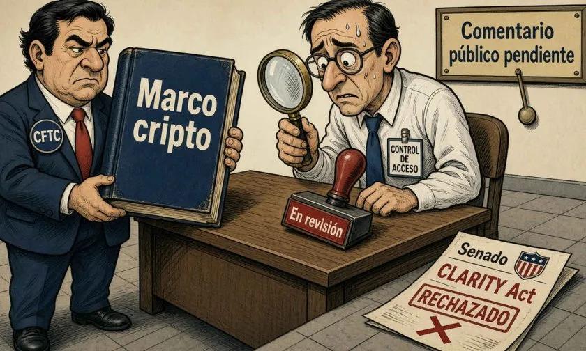 CFTC envía a la Casa Blanca su marco para regular el mercado cripto