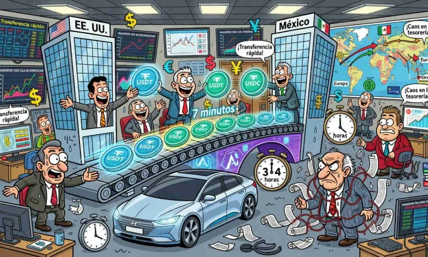 Hyundai adopta stablecoins en Avalanche para transferencias de tesorería