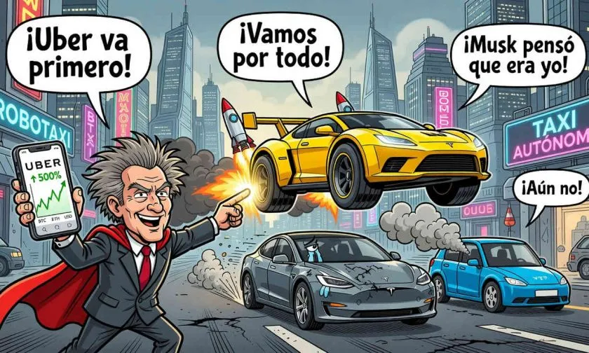 Uber, según Gary Black, liderará el mercado de robotaxis sobre Tesla y Waymo