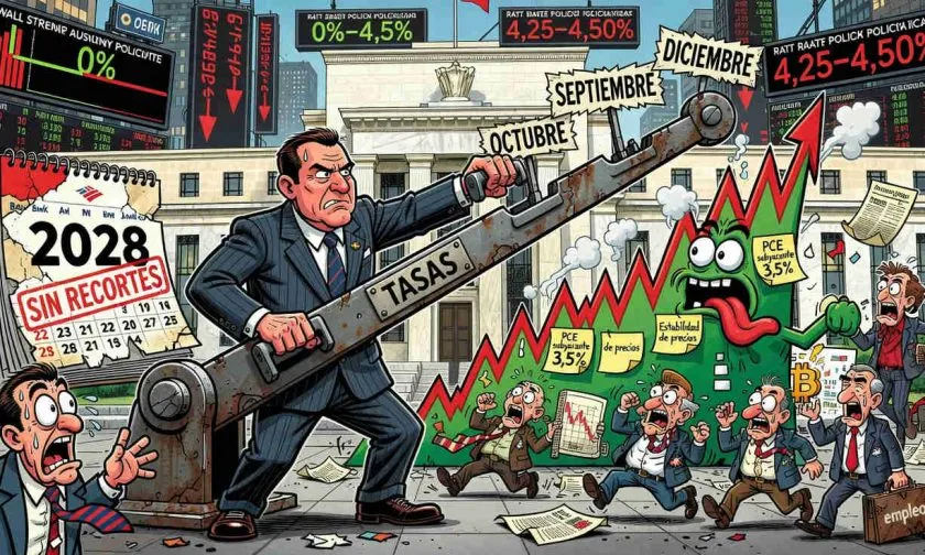 Bank of America ya no espera recortes de la Fed hasta 2028 tras giro agresivo en tasas