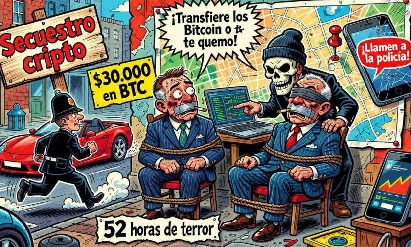 Secuestro cripto en Londres termina con 5 condenados por torturar a inversores franceses