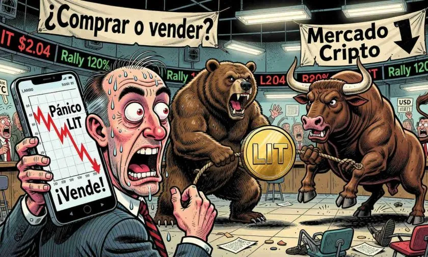 Litentry (LIT) registra caída del 1.3% tras rally del 120% en 90 días