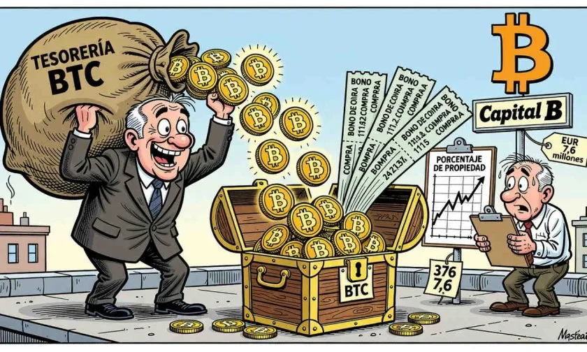 Adam Back invierte EUR 7,6 millones en Capital B para comprar más BTC