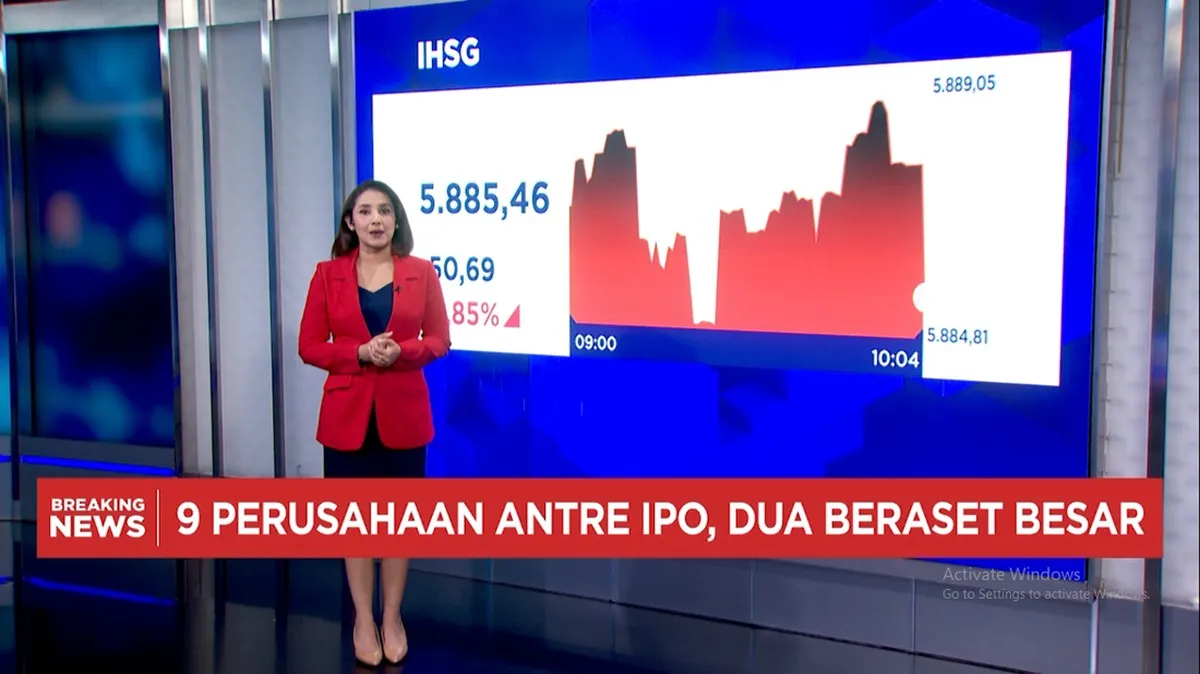 Indeks Harga Saham Gabungan merosot ke kisaran 5.800 di tengah bayang-bayang MSCI