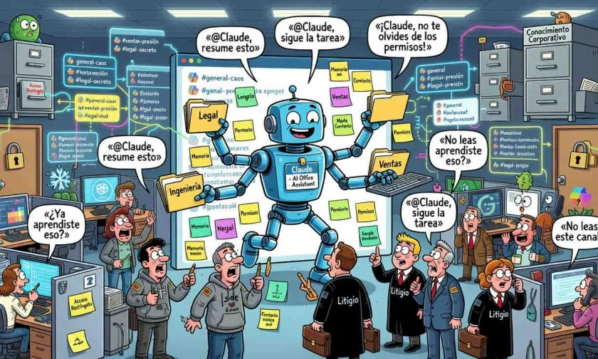 Anthropic lanza Claude Tag en Slack y lleva la memoria corporativa al centro de la IA empresarial
