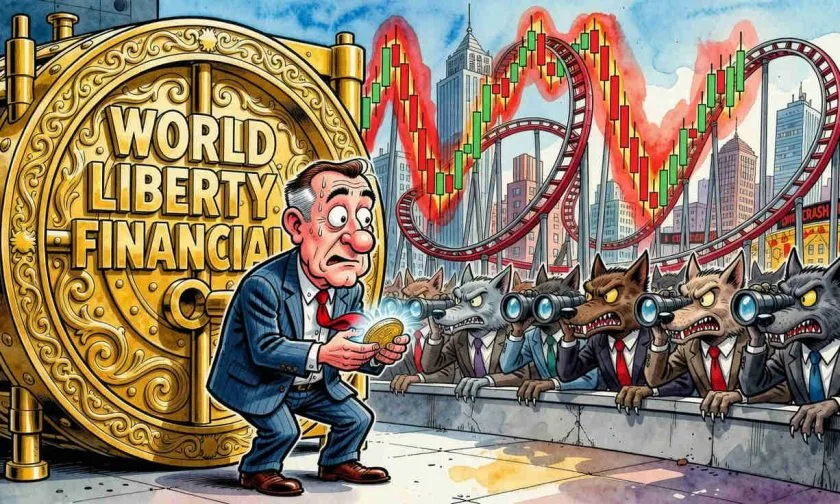 El token WLFI rebota un 2% mientras el mercado busca soporte tras su caída del 80% desde el ATH