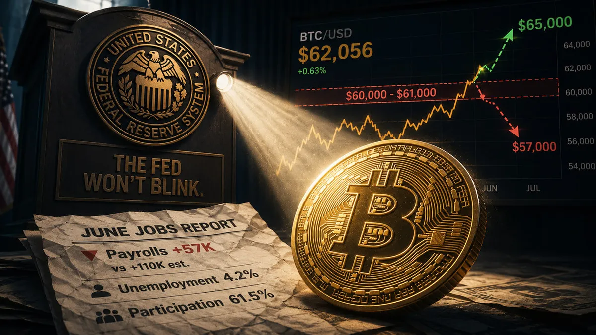 Bitcoin rally hinges on whether the Fed buys into the weak jobs report after bad miss