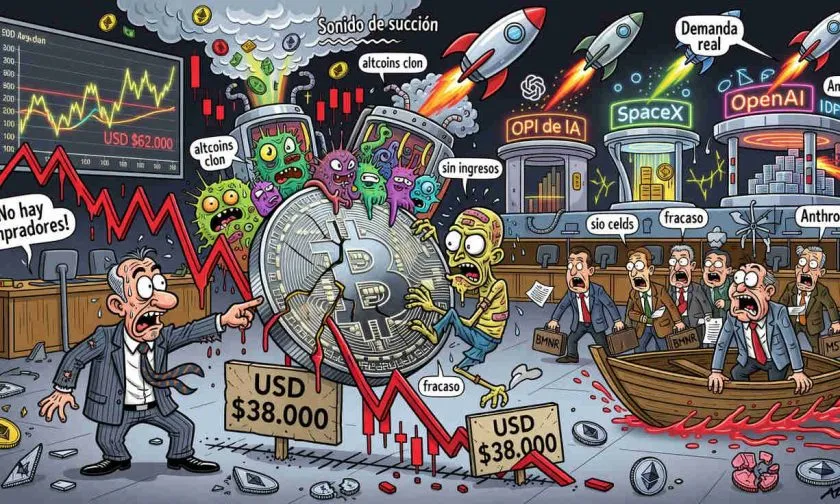 Gary Cardone advierte que un Ethereum débil y altcoins fallidas podrían hundir a Bitcoin a USD $38.000