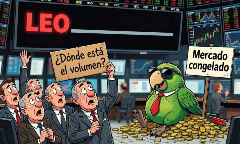 LEO se aproxima a su máximo histórico de $10,38 con bajo volumen de operaciones