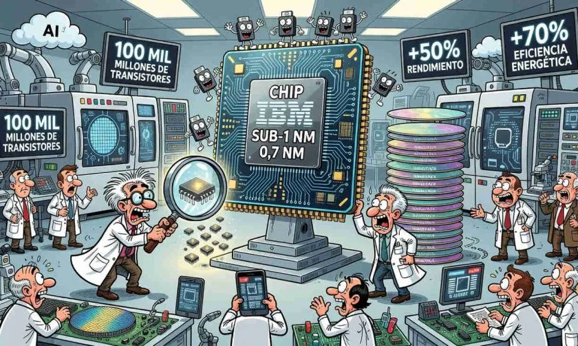 IBM presenta el primer chip sub-1 nm y empuja la industria hacia la era angstrom