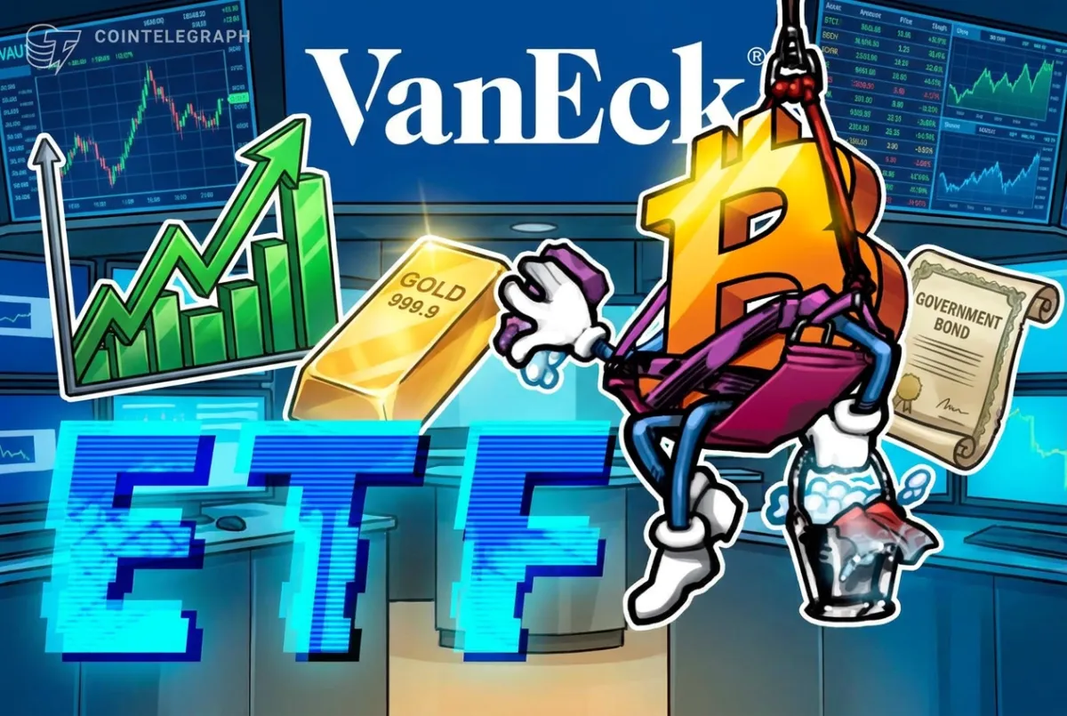 VanEck Wealth Builder ETF targets a 2 percent bitcoin allocation via spot ETP