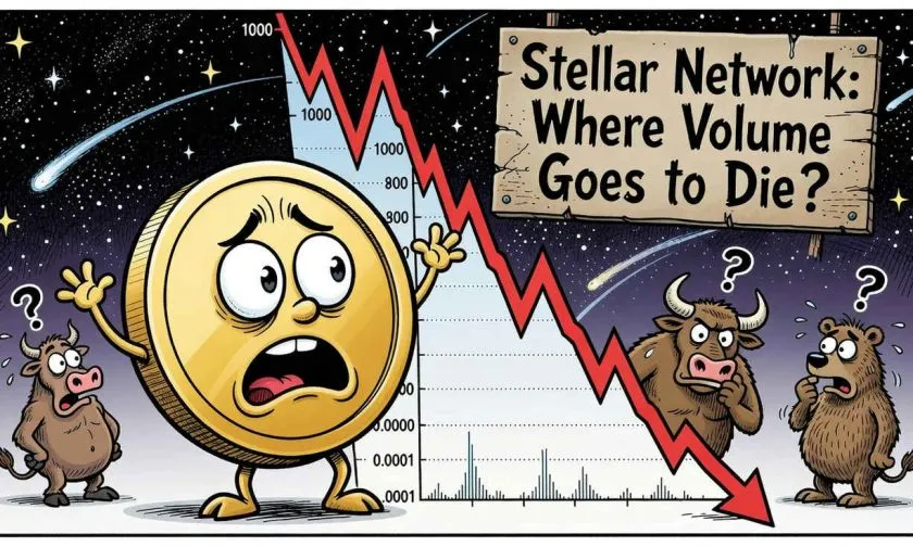 XLM se consolida sobre los USD $0,18 mientras el volumen desplomado enciende alertas