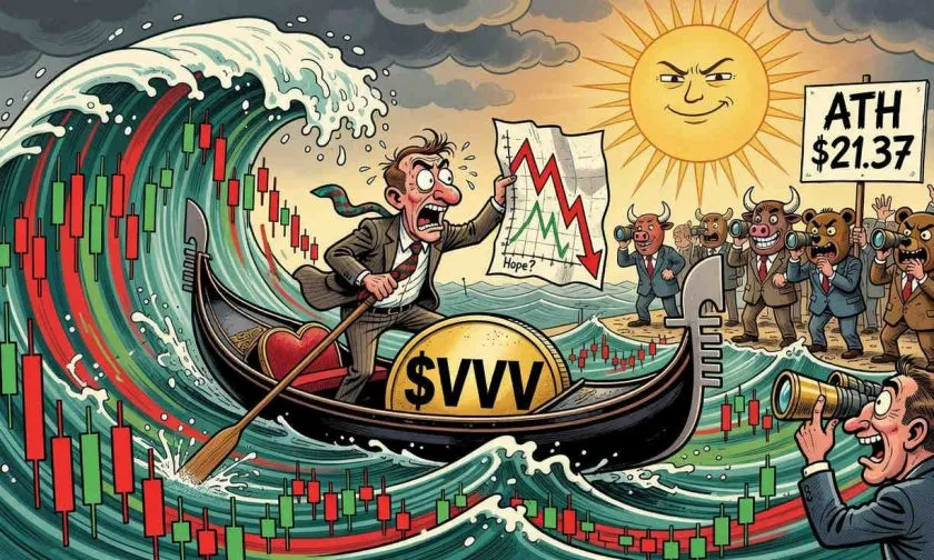 Venice Token ($VVV) rebota un 7,73% mientras los inversores evalúan la corrección del 46% desde máximos — 9 julio 2026