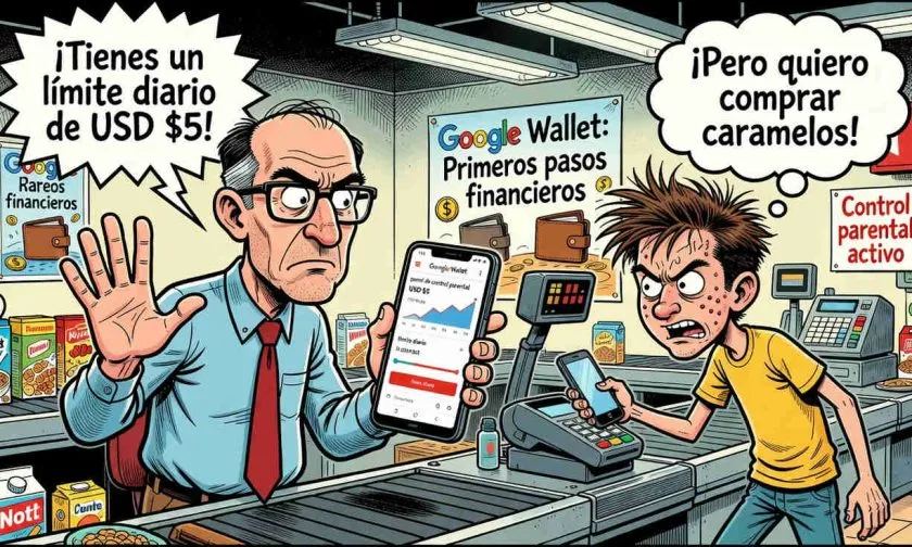 Google Wallet lanza control parental para que los niños gestionen fondos bajo supervisión