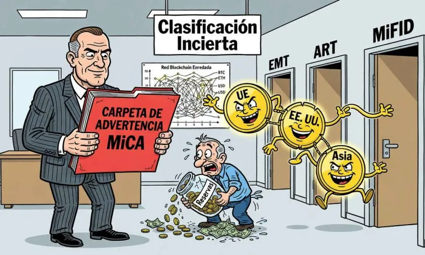 EBA solicita revisión de MiCA frente al crecimiento de stablecoins y tokens híbridos