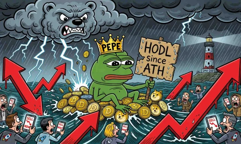 PEPE rebota un 3% en medio de volumen inusualmente alto: ¿señal de fondo o trampa para osos?