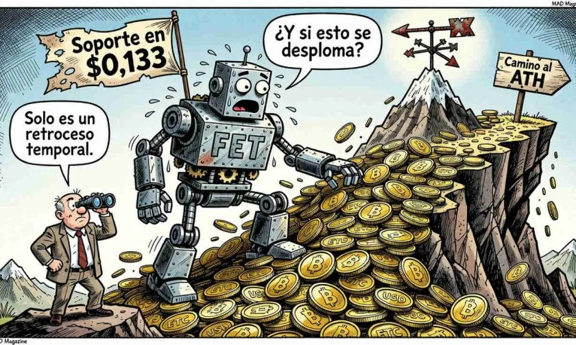 FET repunta un 0,96% pero se mantiene en mínimos históricos de $0,1363