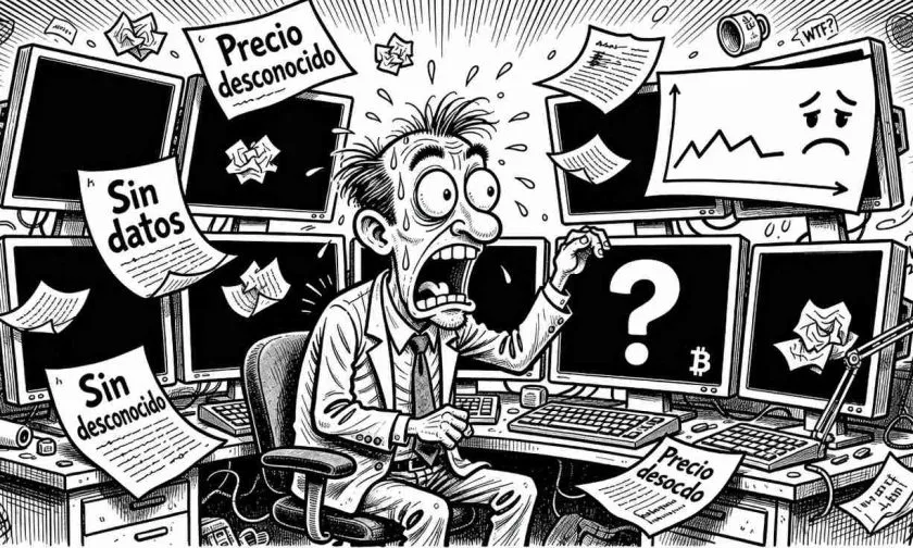 TOKEN_DESCONOCIDO en zona de incertidumbre tras ausencia total de datos de mercado