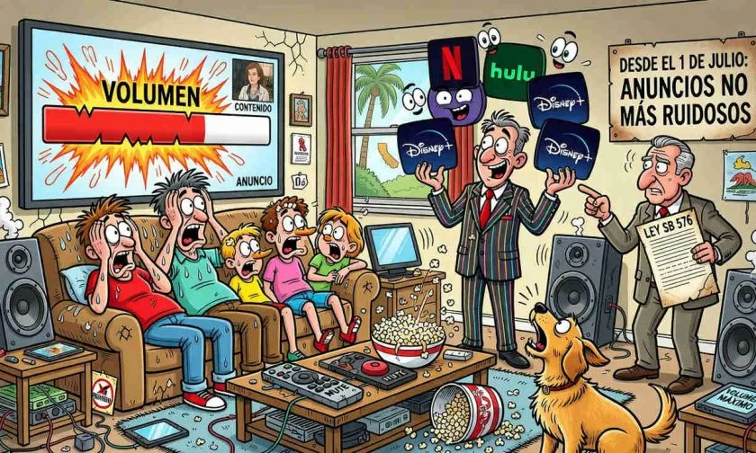 California prohibirá desde julio los anuncios más ruidosos en plataformas de streaming
